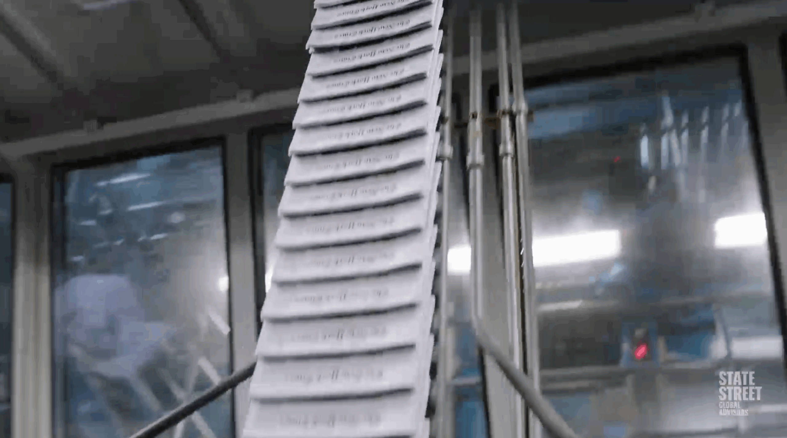 Screenshot from the "Crazy enough. to Work?" campaign