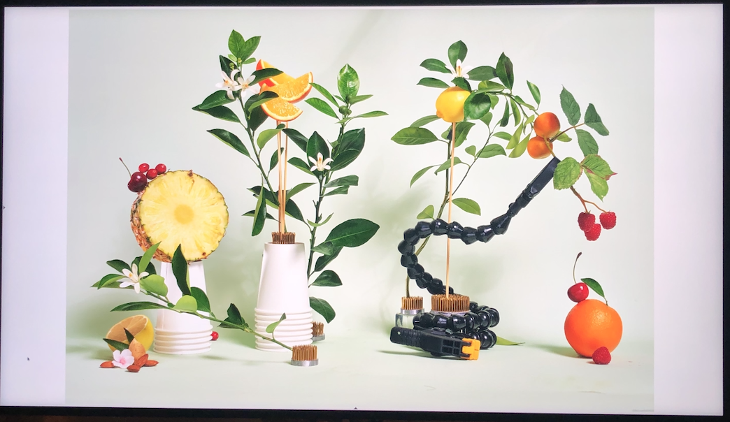 Screenshot from the Simply Orange Simplifier orange juice ad campaign